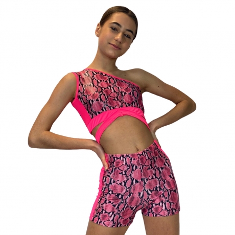 Strój Taneczny NEON SNAKE